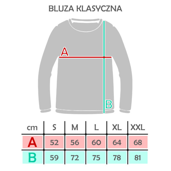 TRZYMAM PION Bluza klasyczna